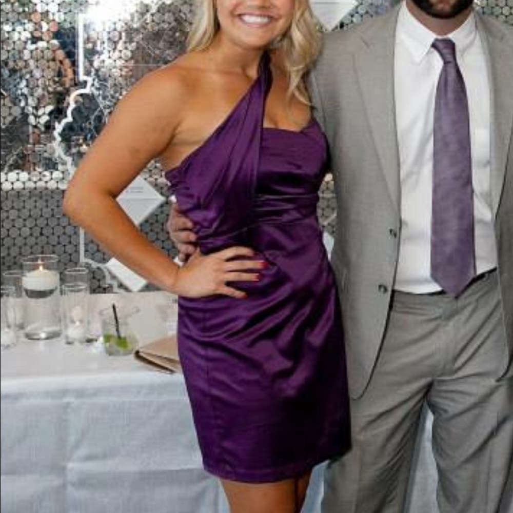Plumb Cocktail Dress